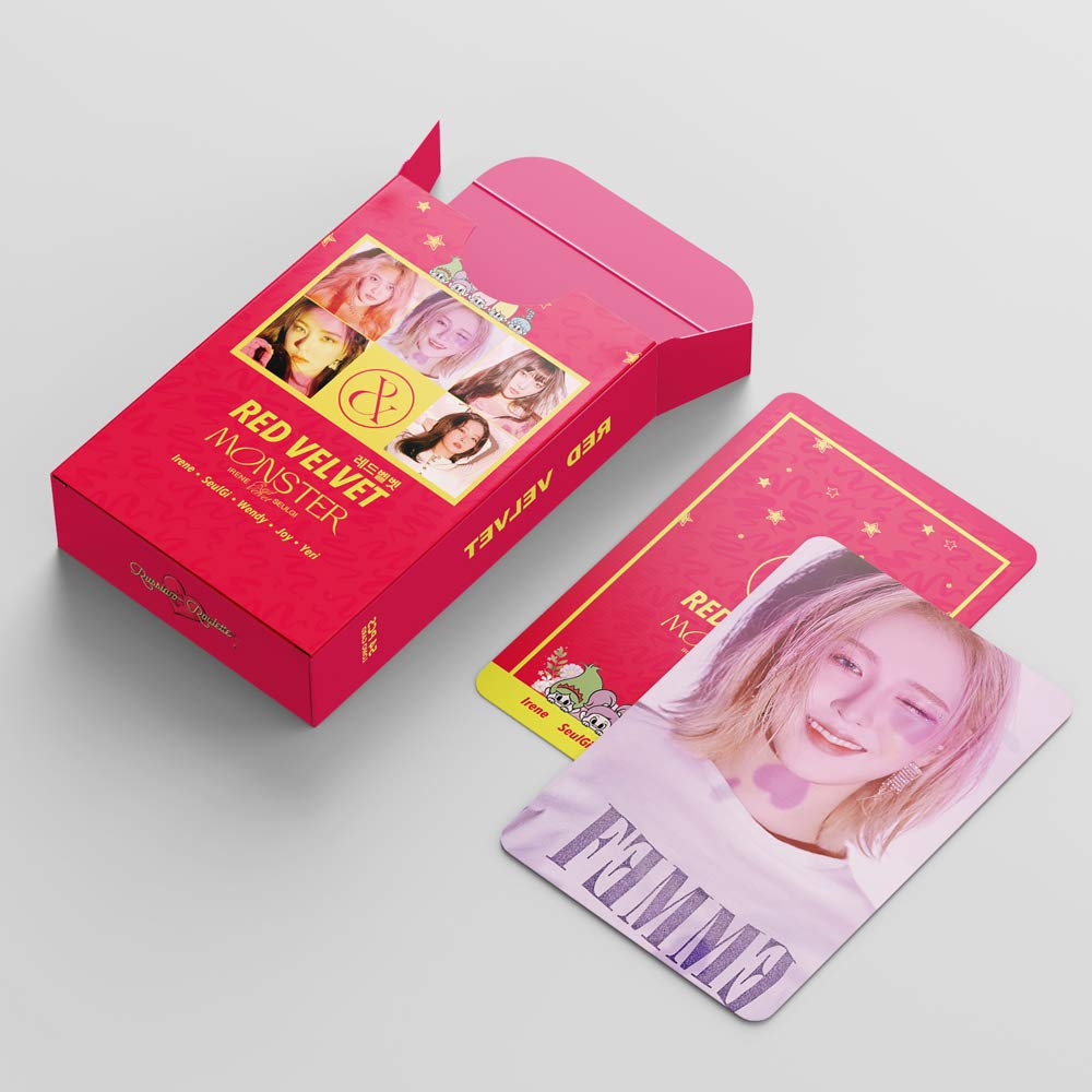 Kpop Red Velvet Lomo Cards 54Pcs Red Velvet The Reve Festival